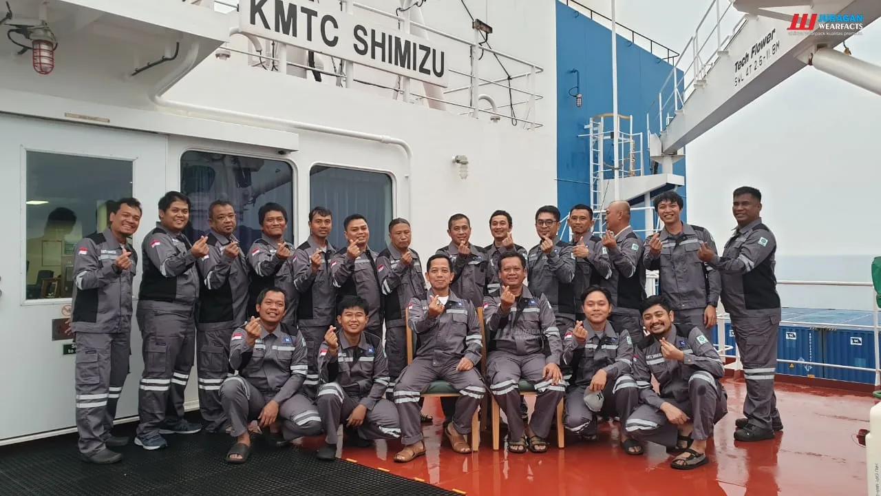 Seragam Kru Maritim - KMTC SHIMIZU